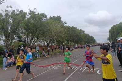 Các em học sinh trường TH Lê Lợi tham gia thi TDTT với thành tích cao và để lại những ấn tượng tốt đẹp tại hội thi