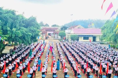 TRƯỜNG TH LÊ LỢI TƯNG BỪNG TỔ CHỨC LỄ KHAI GIẢNG NĂM HỌC MỚI NĂM HỌC 2025-2026