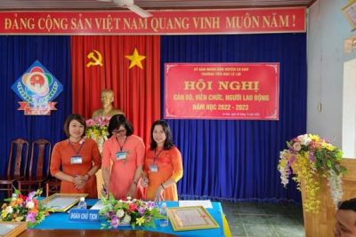 Hội Nghị Cán bộ, công chức,  viên chức, người lao động của Trường năm 2022-2023